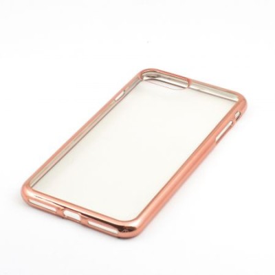 Husa MyStyle TPU Placata Rose-Gold pentru Apple Iphone 7 Plus foto