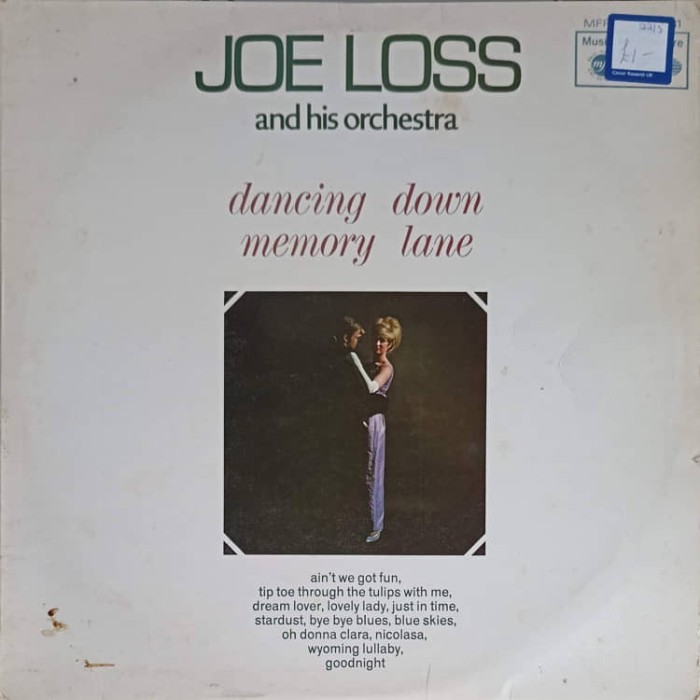 Disc vinil, LP. Dancing Down Memory Lane-Joe Loss, His Orchestra-241322