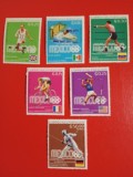 PARAGUAY, SPORT MEXIC - 6 VALORI MNH