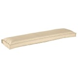 vidaXL Pernă pentru bancă din paleți Bej 150 x 40 x 8 cm Tafeta Oxford
