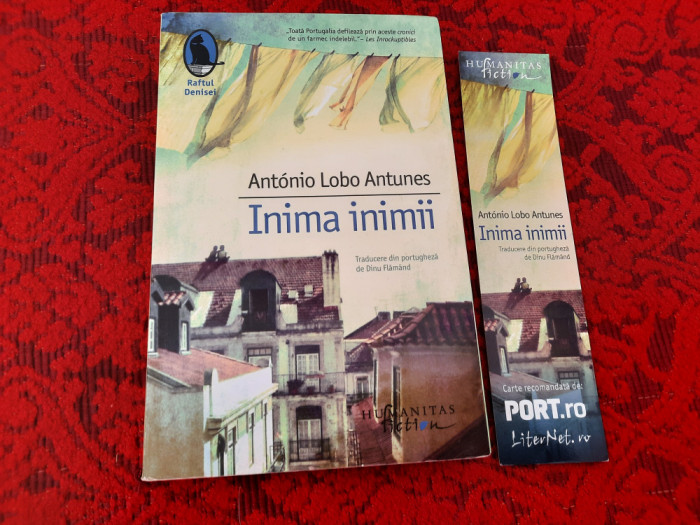 INIMA INIMII ANTONIO LOBO ANTUNES