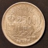 Moneda 25000 Lei 1946 Argint 12.6gr Romania - Numismatica Colectionari