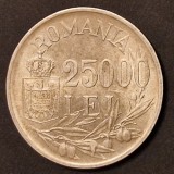 Moneda 25000 Lei 1946 Argint 12.6gr Romania - Numismatica Colectionari