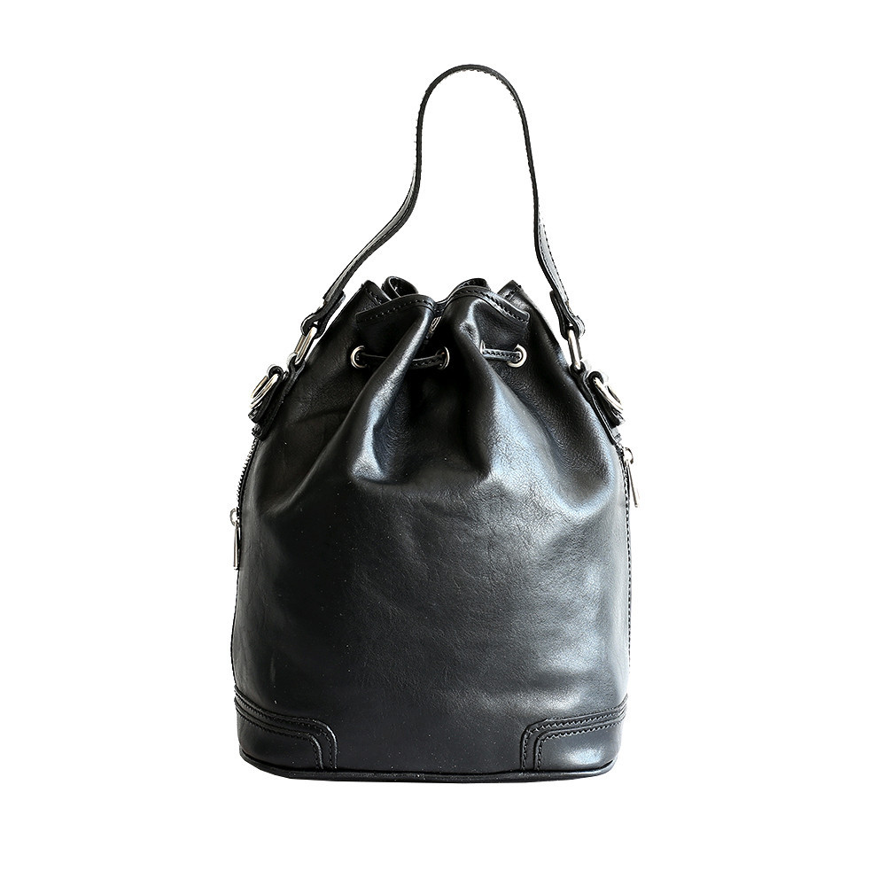 Geanta sac de dama din piele naturala vacheta, neagra, P134, Geanta  saculet, Negru | Okazii.ro