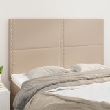 Cumpara ieftin Tăblii de pat 4 buc. cappuccino 72x5x78/88 cm piele ecologică