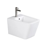 Tina bideu de perete alb