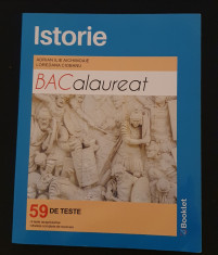 59 teste pentru bacalaureat, istorie, Booklet foto