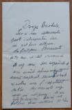 Scrisoare a lui Alexandru Busuioceanu catre Barbu Theodorescu