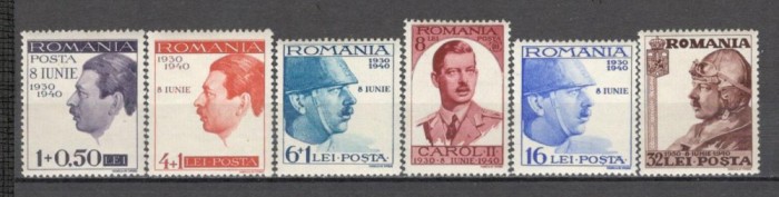 Romania.1940 10 ani pe tron Regele Carol II XR.77