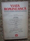 REVISTA VIATA ROMANEASCA REVISTA A UNIUNII SCRIITORILOR DIN R.P.R. ANUL X NR 6 IUNIE 1957