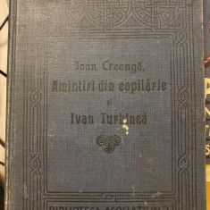 1914 Ioan Creanga - Amintiri din copilarie Ivan Turbinca Biblioteca Asociatiunii