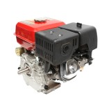 Motor pe benzina 9CP, 4 timpi, ax cu pana 25mm cu baterie 12V/17Ah pornire cheie/sfoara Breckner Germany