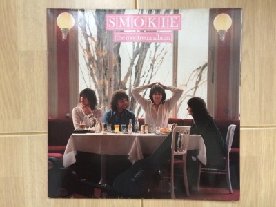 Smokie the montreux album 1978 disc vinyl lp muzica pop rock gatefold cu insert RAK EMI records made in germany VG+ foto