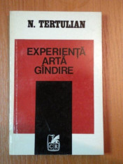 EXPERIENTA ARTA GANDIRE- N. TERTULIAN foto