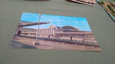 CARTE POSTALA CONSTANTA -GARA CIRCULATA foto