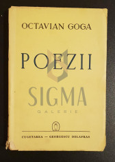 OCTAVIAN GOGA - Poezii, 1941 foto