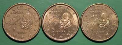 10 euro cent Spania 2005, 2006, 2007 foto