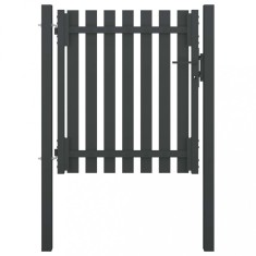 Gossi poarta de gard gradina, antracit, 1 x 1,25 m, otel