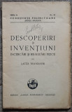 Descoperiri si inventiuni - Latza Trandafir// 1938