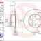BREMBO 09.C649.11 PRIME LINE - UV Coated Disc frana