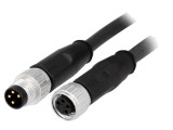 Cablu pentru senzori M8-M8 4 pini