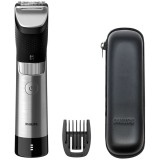 Aparat de tuns barba Philips Prestige BT9810/15, 30 de setari, 0.4-10 mm, tehnologie SteelPrecision, lame 100% metal, senzor PowerAdapt, rezistent la