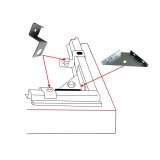 Cumpara ieftin Kit de montare pentru cutii de depozitare pentru unelte de grădină
