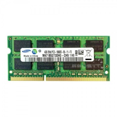 Memorie Laptop DDR3 Samsung 4gb 2Rx8 PC3-10600S-09-11-F3 foto