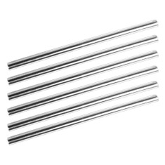 Accesorii cromate decorative, autoadezive, 29 cm, 6 bucati