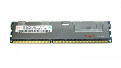 Memorie RAM pentru server Hynix 4GB 2Rx4 PC3-8500R-7-10-E1 foto