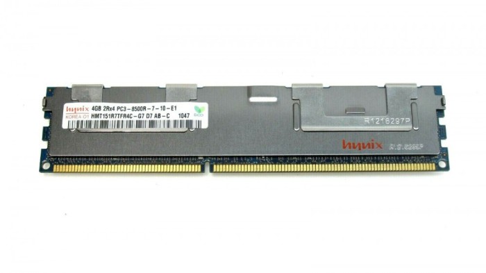 Memorie RAM pentru server Hynix 4GB 2Rx4 PC3-8500R-7-10-E1