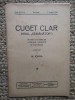 Revista - Cuget Clar - Noul Semanator - condusa de N. Iorga - ANUL I NR. 4 5 AUGUST 1936