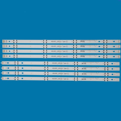 Set barete led tv for LG 49 inch 49UH61_UHD_A (B), LG Innoteck 15.5Y 49inch-UHD A (B), 4A+4B foto