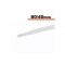 Tub termocontractibil alb 80mm/ 40mm 0.5m
