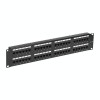 Patch Panel 2U, UTP cat5e, 48 porturi RJ45 - ASYTECH Networking ASY-PP-UTP5E-48