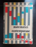 Matematici contemporane. Nivel elementar și mediu - V. Ștefănescu, M. Enache