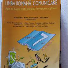 LIMBA ROMANA COMUNICARE CLASA A VII A GORAN GOIAN CINTIUC EDIT .NOMINA