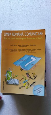 LIMBA ROMANA COMUNICARE CLASA A VII A GORAN GOIAN CINTIUC EDIT .NOMINA foto