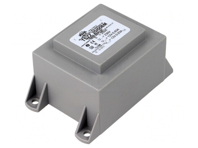 Transformator &Icirc;ncapsulat 20VA 230V 12V PCB