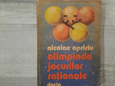 Olimpiada jocurilor rationale de Nicolae Oprisiu foto