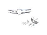 Capac grila fata MERCEDES Clasa GLE (W166), 08.2015-03.2020, fara gaura camera; silver; exterior,