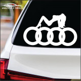 Girls Love Audi &ndash; Stickere Auto