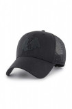 47brand șapcă NHL Chicago Blackhawks culoarea negru, cu imprimeu H-BRANS04CTP-BKC, 47 Brand