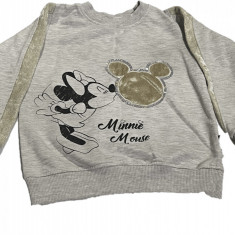 Bluza gri, Minnie Mouse, marime 5 ani