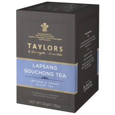 Lapsang Souchong Ceai Negru Afumat Taylors of Harrogate, 20 plicuri foto