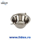 Ceaun inox, 15L, grosime 1mm, 21.5 cm