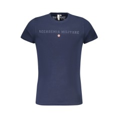 ACCADEMIA MILITARE Tricou barbati din bumbac, cu imprimeu, Regular fit, Bleumarin, S