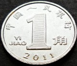 Cumpara ieftin Moneda 1 YI JIAO - CHINA, anul 2011 * cod 1675 A, Asia