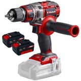 Einhell TP-CD 18/80 Li BL PXC + Twinpack - Masina de gaurit si insurubat 80 Nm + Set 2 acumulatori Li-Ion 18 V 4 Ah