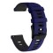 Curea din silicon compatibila cu Pebble Time, Telescoape QR, 22mm, Navy Blue